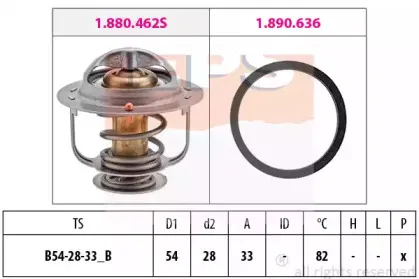 1.880.645 EPS Термостат, охлаждающая жидкость