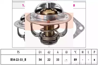 1.880.693S EPS Термостат, охлаждающая жидкость