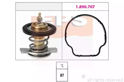 1.880.805 EPS Термостат, охлаждающая жидкость