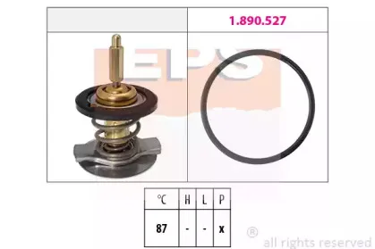 1.880.807 EPS Термостат, охлаждающая жидкость