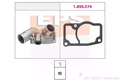 1.880.832 EPS Термостат, охлаждающая жидкость