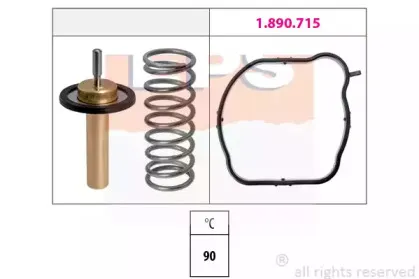1.880.846 EPS Термостат, охлаждающая жидкость