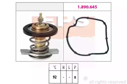 1.880.847 EPS Термостат, охлаждающая жидкость