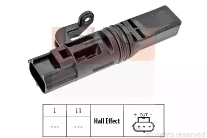 1.953.481 EPS Датчик, частота вращения