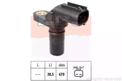 1.953.522 EPS Датчик, частота вращения