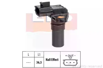 1.953.649 EPS Датчик частоты вращения, автоматическая коробка передач