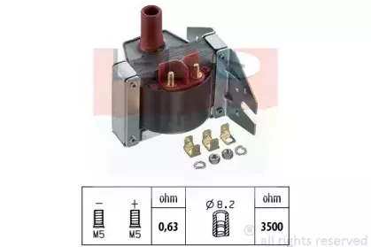 1.970.132 EPS Катушка зажигания