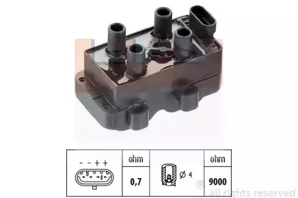 1.970.377 EPS Катушка зажигания