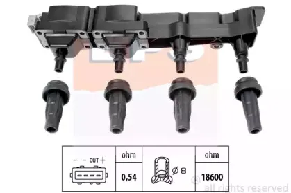 1.970.407 EPS Катушка зажигания