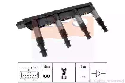 1.970.483 EPS Катушка зажигания