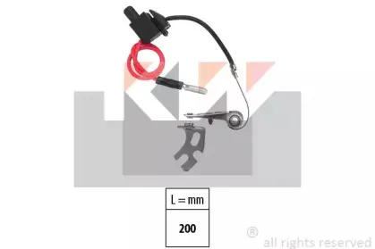 715 106 KW Контактная группа, распределитель зажигания