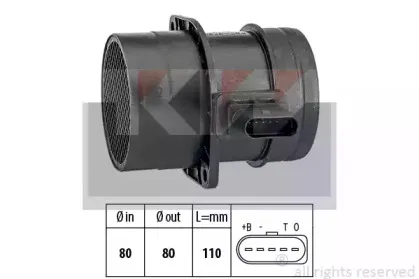 491 357 KW Расходомер воздуха