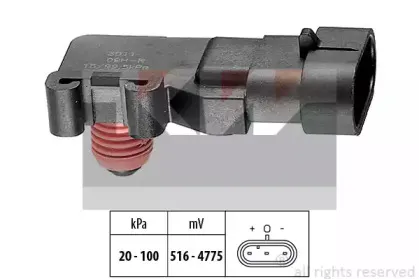 493 011 KW Датчик давления воздуха, высотный корректор