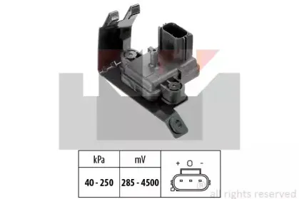 493 020 KW Датчик давления воздуха, высотный корректор