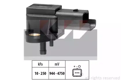 493 030 KW Датчик давления воздуха, высотный корректор