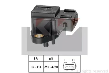 493 116 KW Датчик давления воздуха, высотный корректор