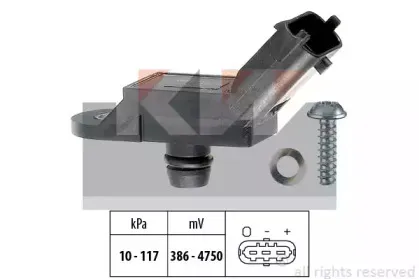 493 133 KW Датчик давления воздуха, высотный корректор