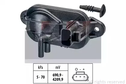 493 268 KW Датчик давления воздуха, высотный корректор