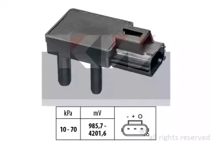 493 277 KW Датчик, давление выхлопных газов