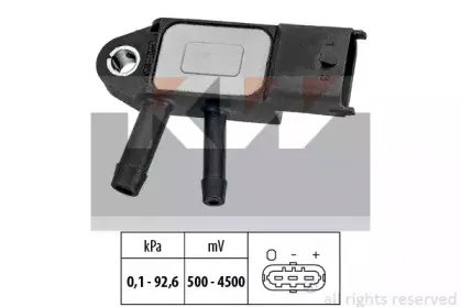 493 292 KW Датчик давления воздуха, высотный корректор