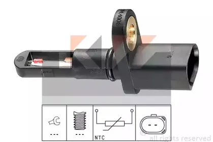 494 006 KW Датчик, температура впускаемого воздуха