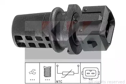 494 008 KW Датчик, температура впускаемого воздуха