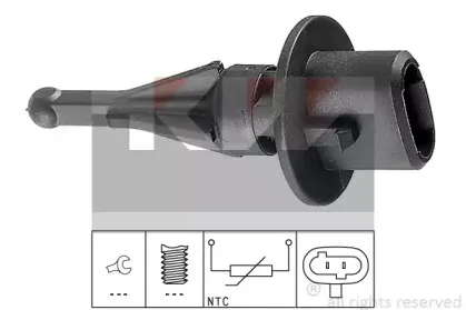 494 010 KW Датчик, температура впускаемого воздуха