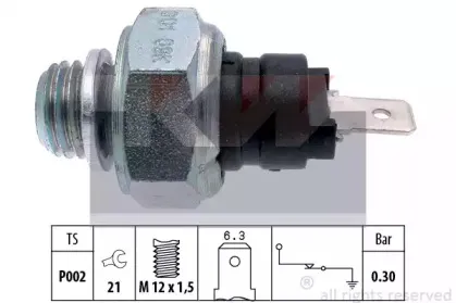 500 001 KW Датчик давления масла