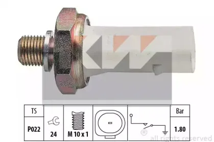 500 136 KW Датчик давления масла