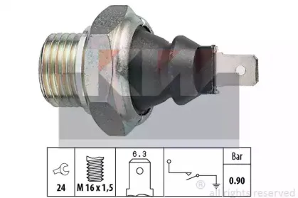 500 140 KW Датчик давления масла