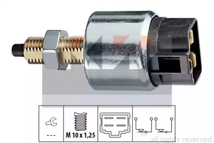 510 128 KW Выключатель фонаря сигнала торможения