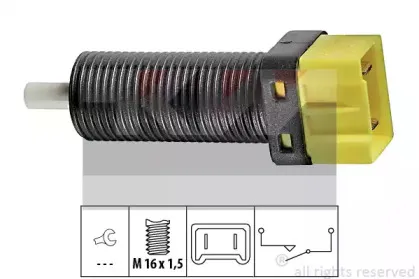 510 134 KW Выключатель, привод сцепления (Tempomat)