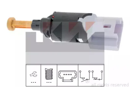 510 197 KW Выключатель фонаря сигнала торможения