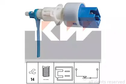 510 203 KW Выключатель, привод сцепления (Tempomat)