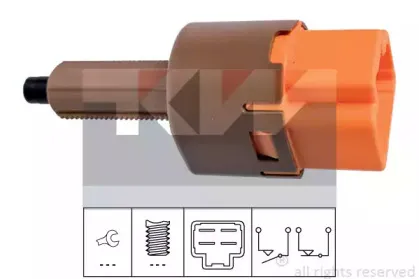 510 282 KW Выключатель фонаря сигнала торможения