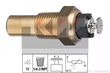 530 005 KW Датчик, температура охлаждающей жидкости