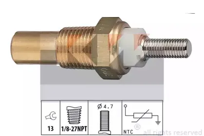 530 010 KW Датчик, температура охлаждающей жидкости