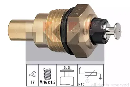 530 067 KW Датчик, температура охлаждающей жидкости