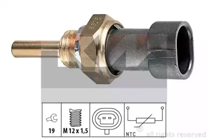 530 098 KW Датчик, температура масла