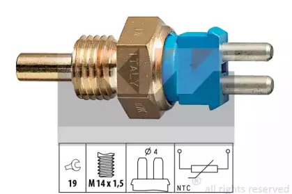 530 139 KW Датчик, температура охлаждающей жидкости