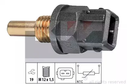 530 178 KW Датчик, температура охлаждающей жидкости