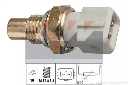 530 191 KW Датчик, температура охлаждающей жидкости