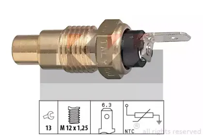 530 223 KW Датчик, температура охлаждающей жидкости