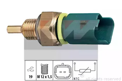 530 276 KW Датчик, температура охлаждающей жидкости