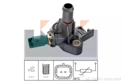 530 318 KW Датчик, температура охлаждающей жидкости