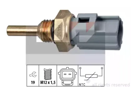 530 334 KW Датчик, температура охлаждающей жидкости