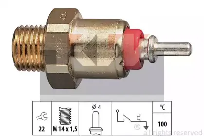 540 069 KW термовыключатель, сигнальная лампа охлаждающей жидкости