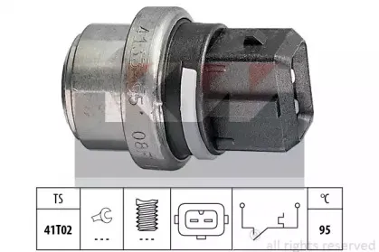 540 133 KW термовыключатель, сигнальная лампа охлаждающей жидкости
