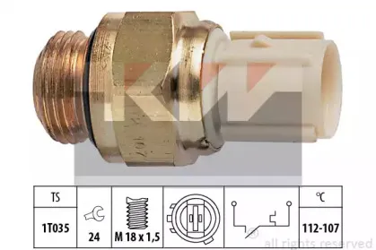 550 179 KW Термовыключатель, вентилятор радиатора