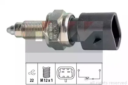 560 066 KW Выключатель, фара заднего хода